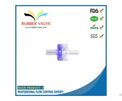 Fda Medical Grade Plastic Non Return Valve