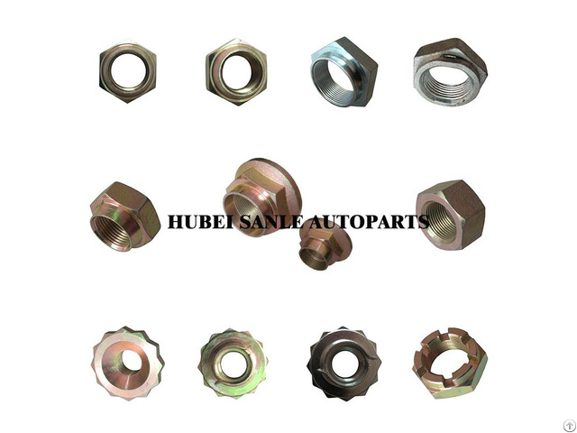 Hardware Fasteners Steel Hex Head Wheel Nut With Oem Service