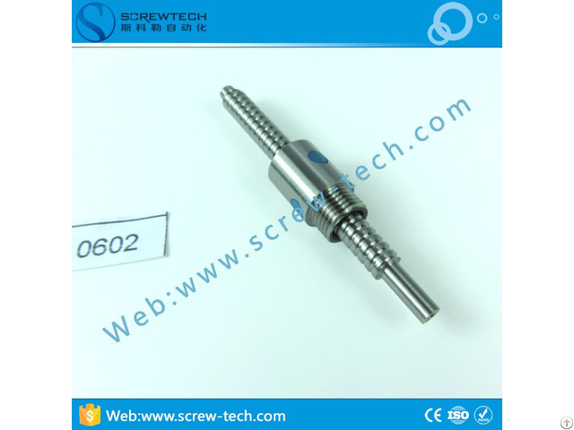 Precision Ground Ball Screw 0602 With 6mm Diameter