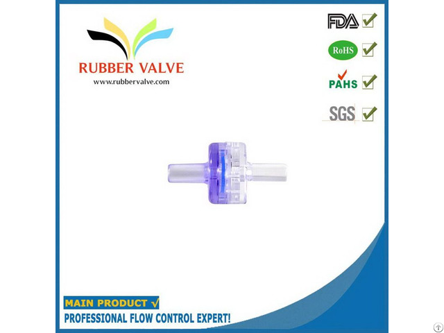 Safety Relief One Way Check Valve Hho Hydrogen Generator Medical Grade