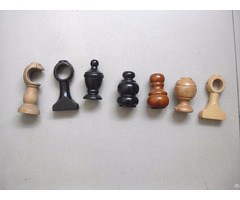 Decorative Wood Curtain Finials