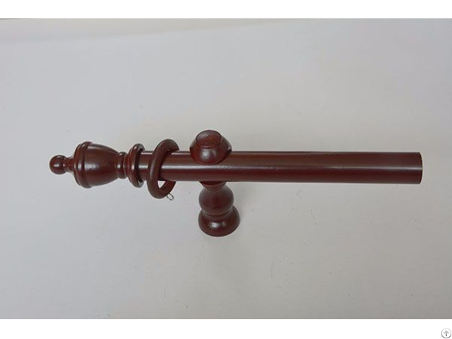 Home Decor Wooden Curtain Pole