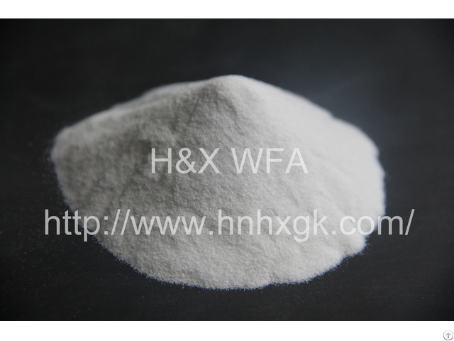 White Fused Alumina H And X Competitive Price