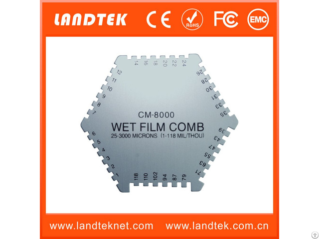 Wet Film Comb Cm 8000