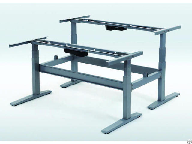 Height Adjustable Desk 3 Stages 4 Motors