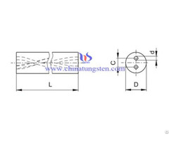 Tungsten Carbide Helix Rod