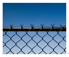 Black Vinyl Coated Steel Pool Safety Fence