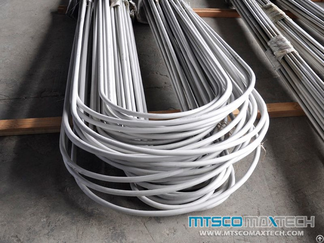 Stainless Steel U Bend Tube En10216 5 Tc2 D4 1 24mm
