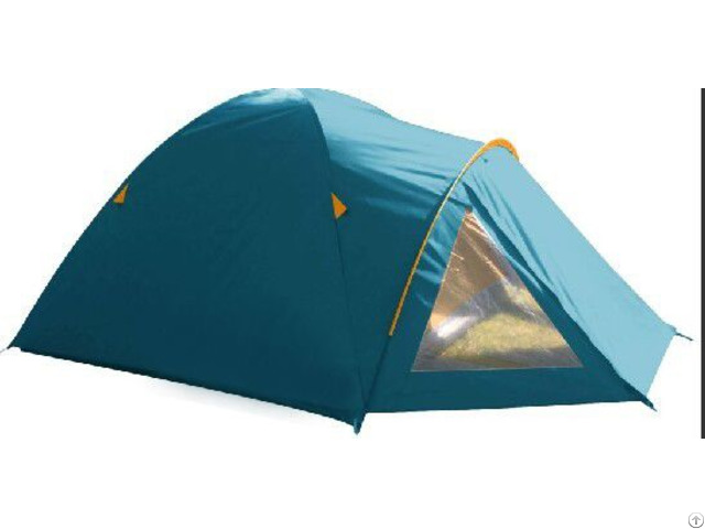 Blue Outdoor Hiking Or Camping Tent