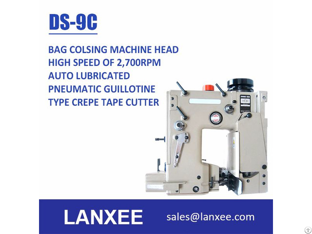 Lanxee Ds 9 Series High Speed Bag Closing Machine Head