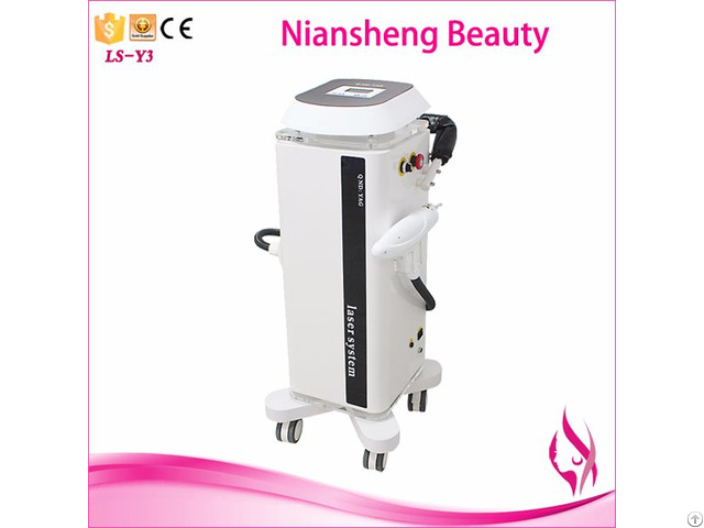 Nd Yag Laser Machine Ls Y3 For Spot Birthmarks Tattoo Removal