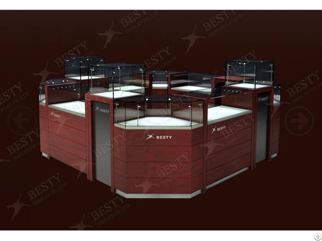 Customized Jewelry Display Kiosk