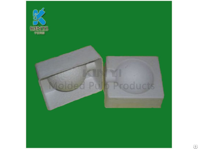 Natural Fiber Pulp Molded Biodegradable And Recycled Soap Packaging