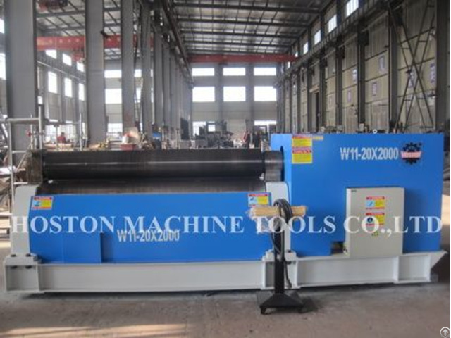 Hoston 4 Roller Hydraulic Plate Rolling Machine