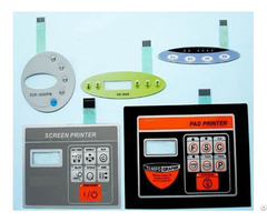 Customized Pvc Pc Pet Keypads Plastic Switch Panel