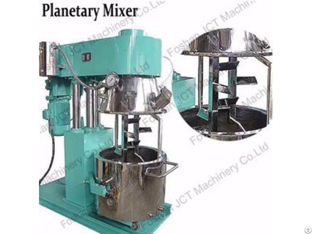 Jct Planetary Mixer Machine