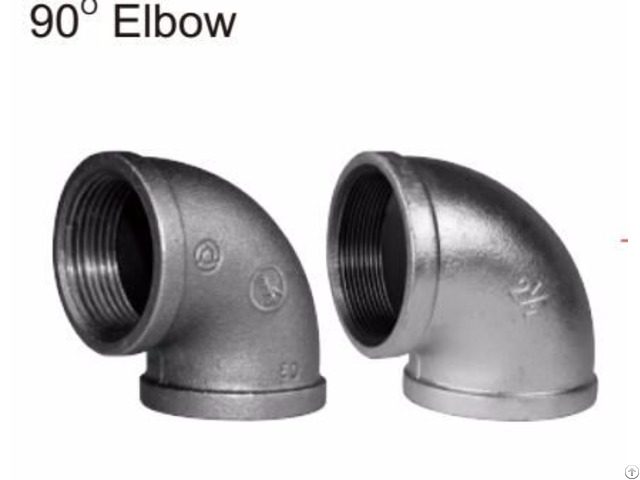 Factory Supply Galvanized 90 Degrees Elbow