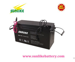 Deep Cycle Solar Gel Battery 12v120ah For Off Grid Power System