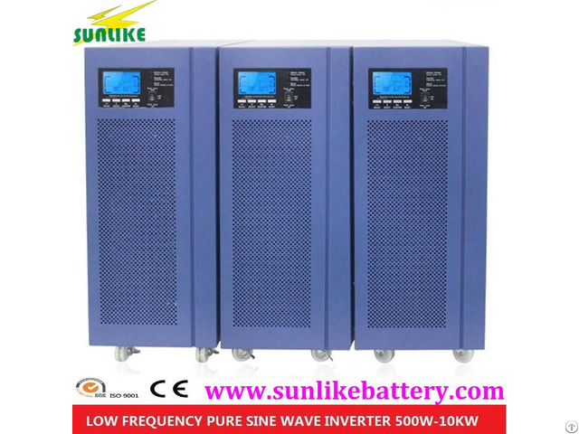 Off Grid Solar Power Pure Sine Wave Inverter 8000w With Controller