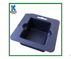 Black Color Bagasse Pulp Electronic Packaging Tray