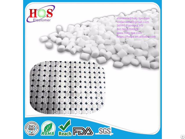 Tpe Material Granules For Bath Mats