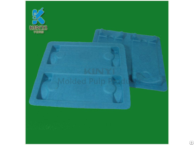 Colorful Molded Sugarcane Bagasse Pulp Packaging