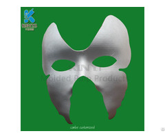 Custom Shape Wholesale Diy White Party Masks