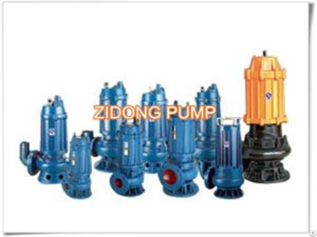 Wq Non Clogging Submersible Sewage Pumps