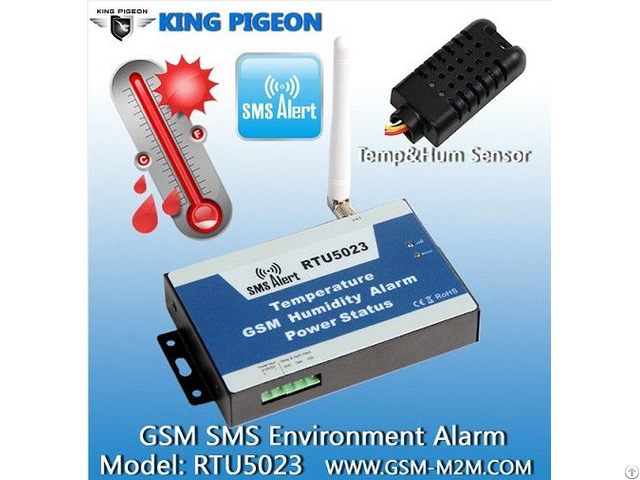 Gsm Temperature Controller Rtu5023 With Sms Alert