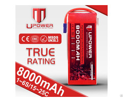 Upower Lipo Battery Pack 14 8v 8000mah For Uav Drone Multirotor