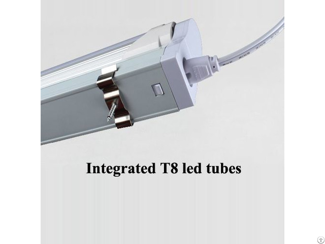 Integrated T8 Tube With No Brackets High Heat Dissipation