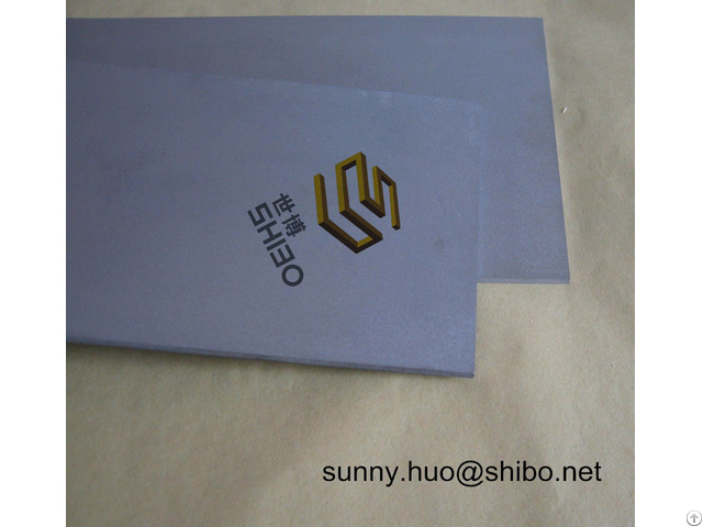 High Purity Tungsten Sheet