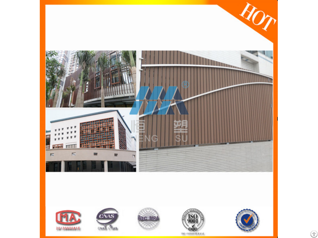 Wpc Over 15 Years Experience Outdoor Gardenplastic Composite Fencing