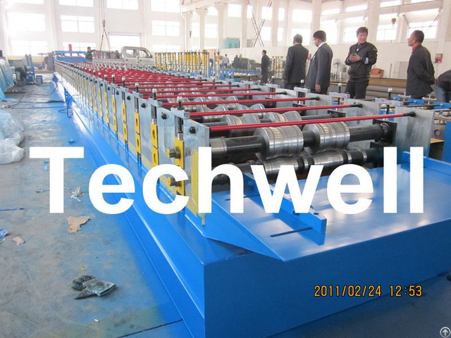 Working Speed 10 12m Min Decking Sheet Roll Forming Machine