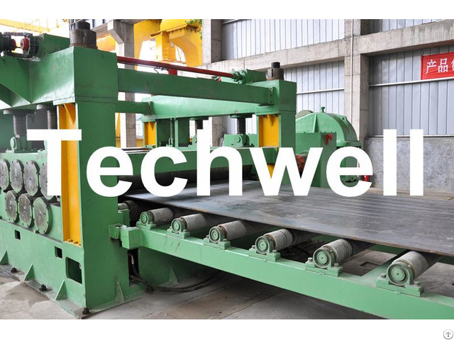 Steel Cutting Horizontal Metal Making Machine To Cut Coil Into Required Length