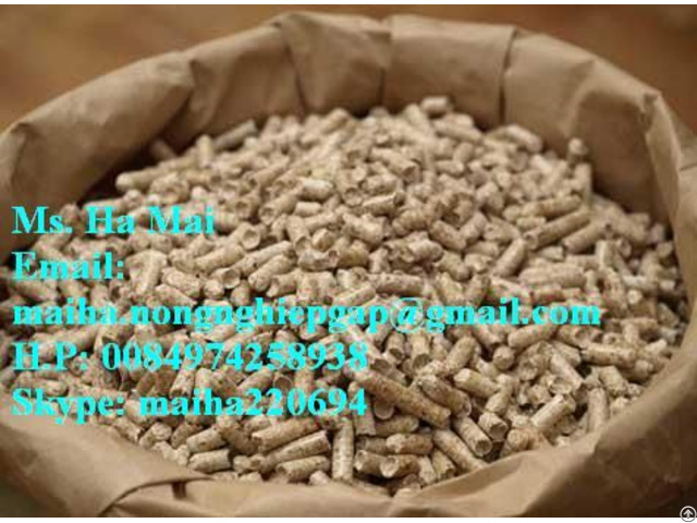 Wood Pellets From Vietnam 6mm For Biomass