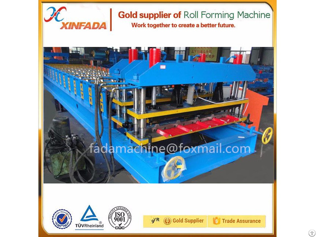 Trapezoidal Glazed Tile Roll Forming Machine