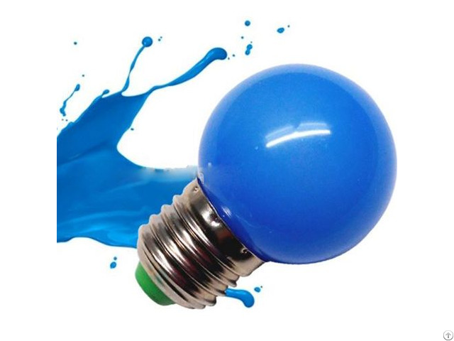 Red Green Yellow Blue White G45 Led Bulb 0 5w 1w With 2 Years Warranty