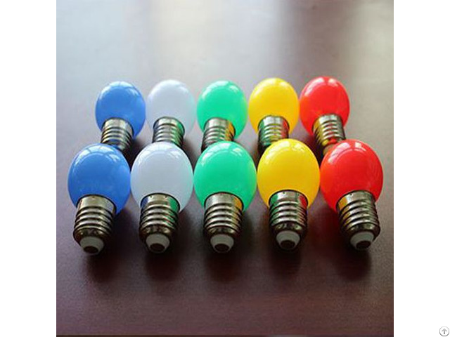 Decorate Led Color Bulb With Ce Rohs Certificate 2 Years Warranty For Celeberate