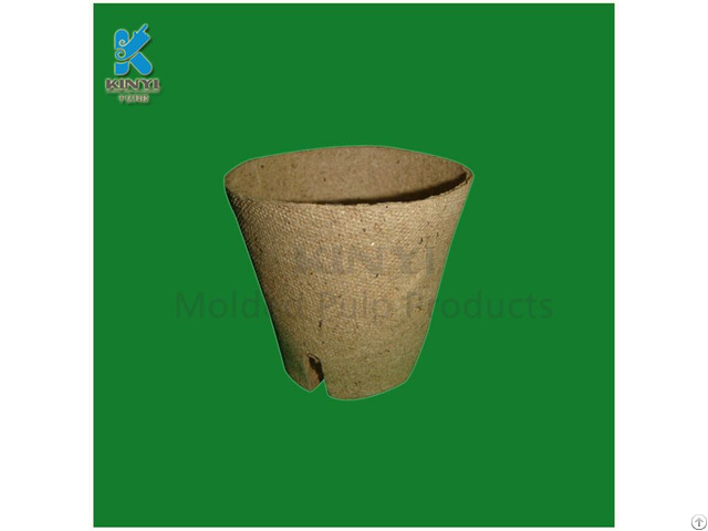 Eco Friendly Garden Planters Flower Pots Recycled Paper Pulp Made