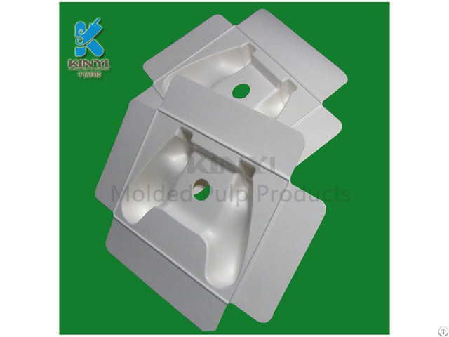 Wholesale Export Grade Bagasse Pulp Handle Packaging Paper Tray