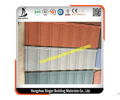 Sgb Gavalume Stone Coated Steel Roofing Tiles