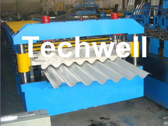 Tw27 195 780 Metal Roofing Cold Roll Forming Machine