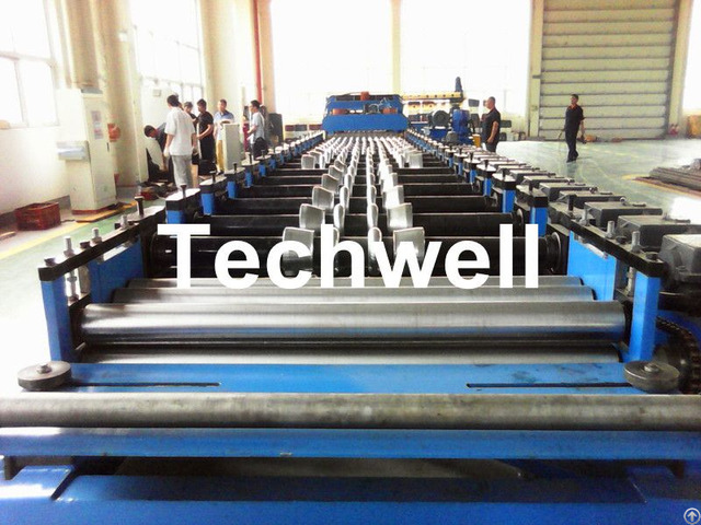 Steel Silo Corrugated Roll Forming Machine For Mental Sheets Galvanized Sheet