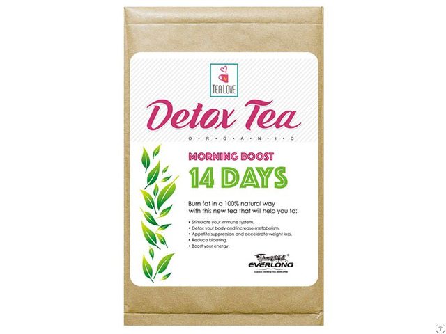 100 Percent Organic Herbal Detox Tea Slimming Weight Loss Morning Boost 14 Day