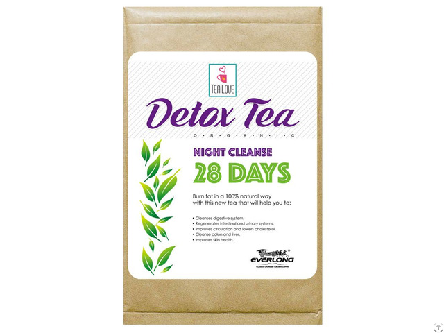 100 Percent Organic Herbal Detox Tea Slimming Weight Loss Night Cleanse28 Day