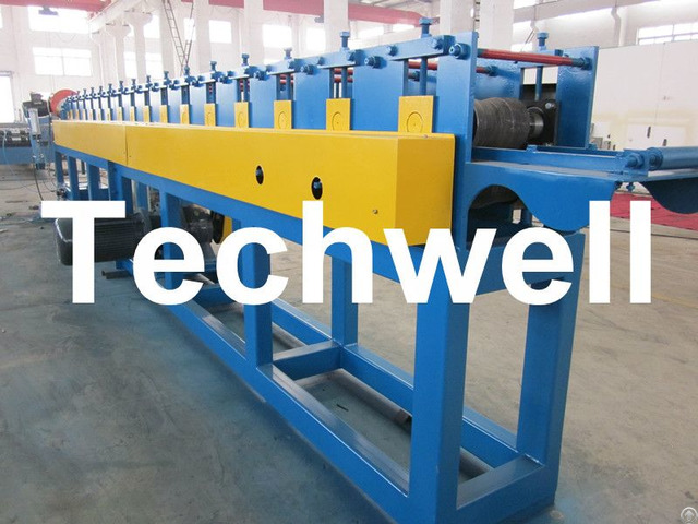 Manual Decoiler Roller Shutter Door Slat Roll Forming Machine