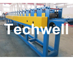 Manual Decoiler Roller Shutter Door Slat Roll Forming Machine