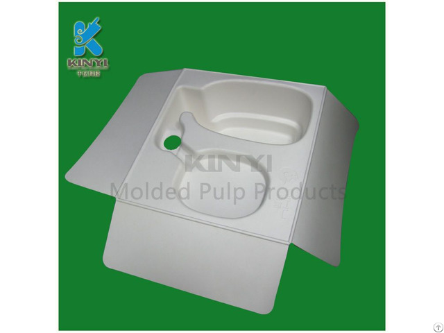 Biodegradable Paper Pulp Mold Electronic Packaging Tray