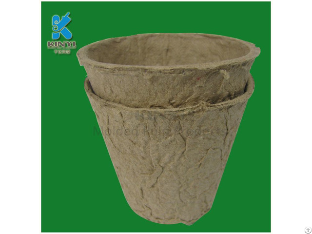 Biodegradable Recycled Paper Plant Pots Wholesale In Dongguan